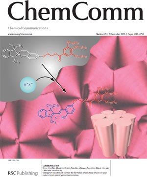 Chem. Comm. Cover Image